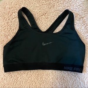 Black Nike Sports Bra